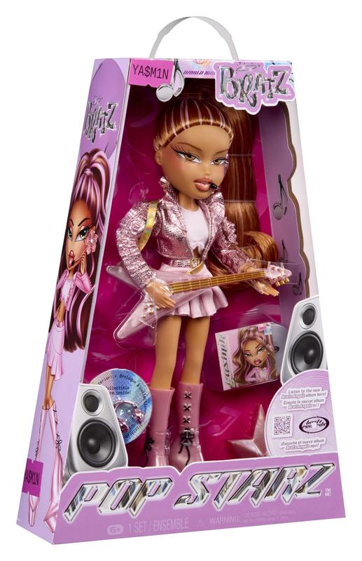 Boneca Fashion Bratz Pop Starz Yasmin com Acessórios 25º